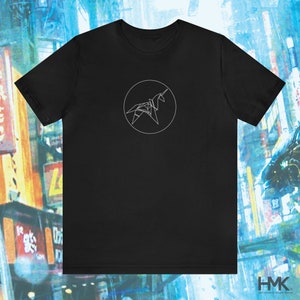 Blade Runner Inspired t-shirt - Unlock the mystery with &#39;Gaff&#39;s&#39; origami unicorn clue&#39;, Sci-fi, Cyberpunk Blade Runner t-shirt white Unicorn