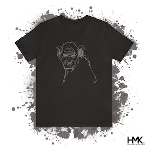 Ape t-shirt - Illustration t-shirt, Manga t-shirt, Animal t-shirt, Monkey t-shirt, Illustrated primate t-shirt, Monkey lover tee, Fun ape te