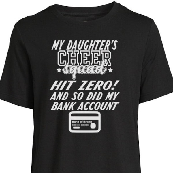 Bank Account Just Hit Zero Shirt Etsy