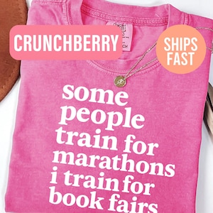 School Librarian Shirt Comfort Colors Funny Book Fair Tee Gift For Library Staff Book Lovers Women Educators Back To School Reading Outfit