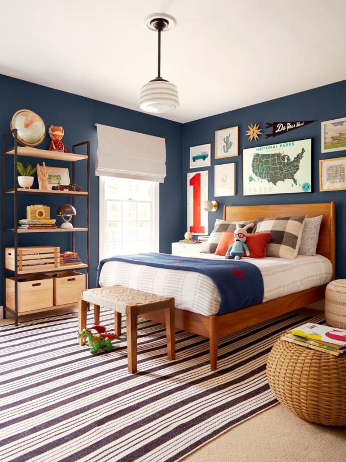 Mid Century Kids Room Palette, Interior Paint Colors, Interior Color ...