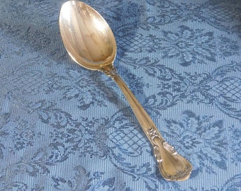 Vintage STERLING Gorham CHANTILLY Serving Spoon, 68 grams, No Monogram