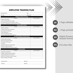 Employee Training Plan New Hire Training Plan Employee Training Employee Training Plan New Hire Training Plan Employee Training