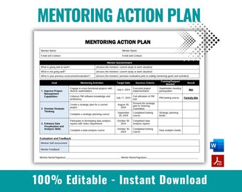 Mentoring Aktionsplan, Coaching und Mentoring, Karrierecoaching, Mitarbeiterentwicklung, Mitarbeitercoaching, Mentoring Road Map, Coaching Plan