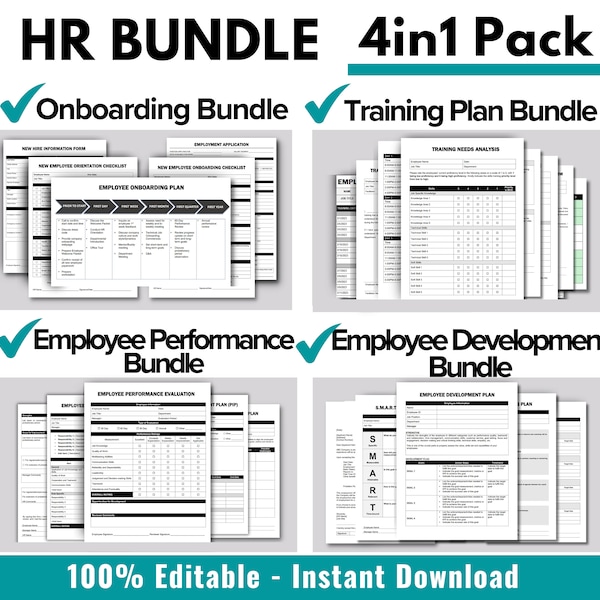 Employee Training Handbook Etsy