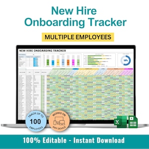 新入社員オンボーディングチェックリスト、新入社員オンボーディングトラッカー、従業員オンボーディング、新入社員テンプレート、Excel、Googleスプレッドシート、新入社員チェックリスト