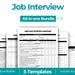 Employee Interview Bundle, Employee Interview Questions, Interview ...