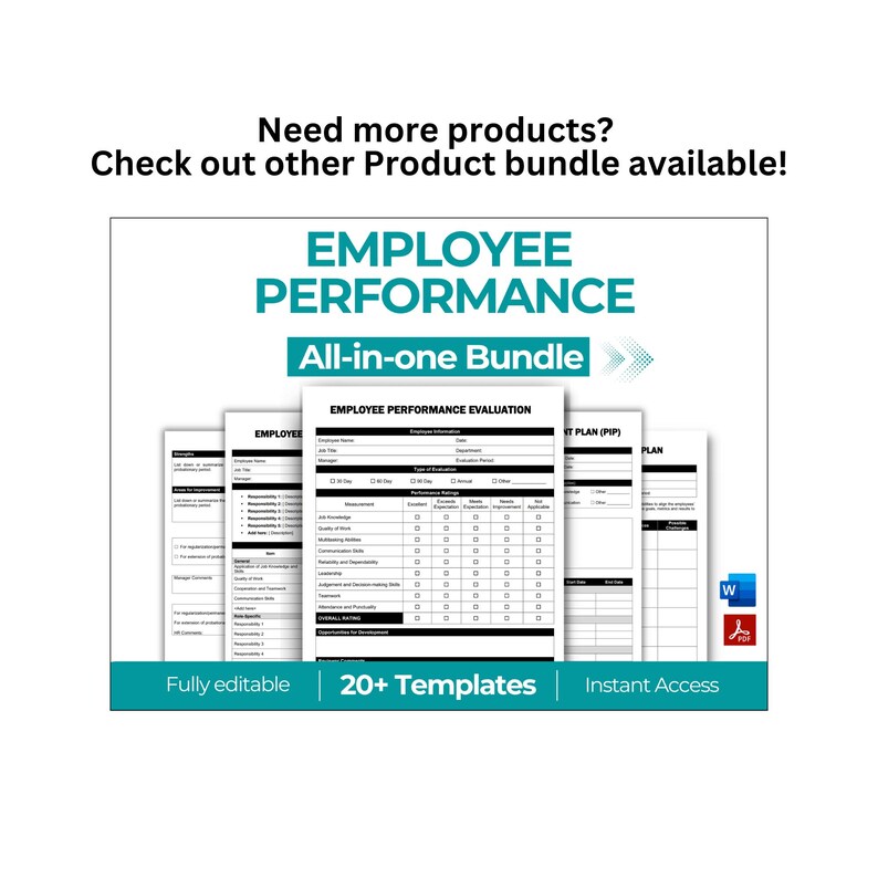 Employee Performance Review, Employee Performance Evaluation ...