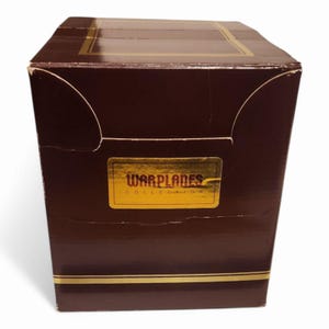 Warplanes Collection 1989 Edition Original Box with dividers, Cards of Knowledge
