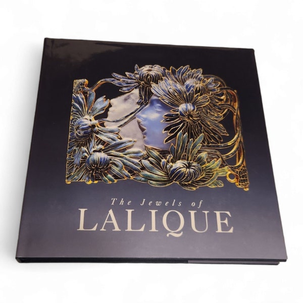The Jewels of Lalique by Rene Lalique Book Vintage 98' Exhibition Art Nouveau