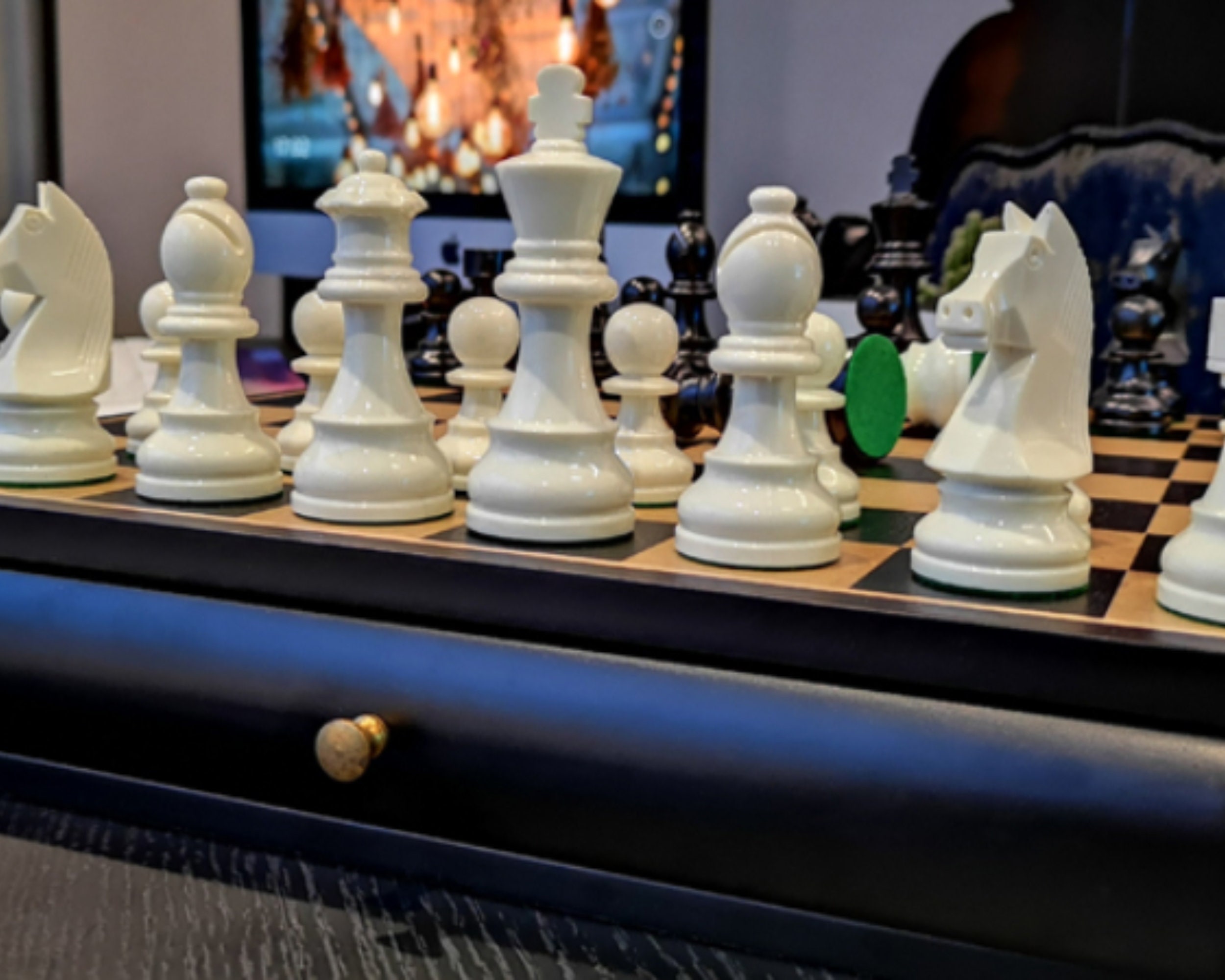 Handmade High-grade Solid Wood Chess Set With Interior - Etsy
