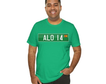 Camiseta de manga corta de jersey unisex ALO 14