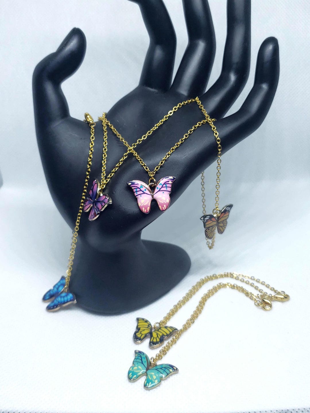 Butterfly Jewelry Set - Etsy