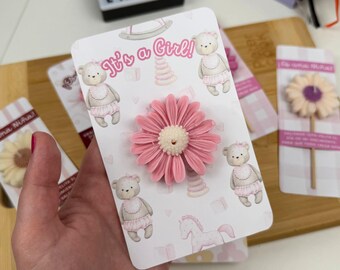 Plantilla de Baby shower para niña (ESPAÑOL & ENGLISH)