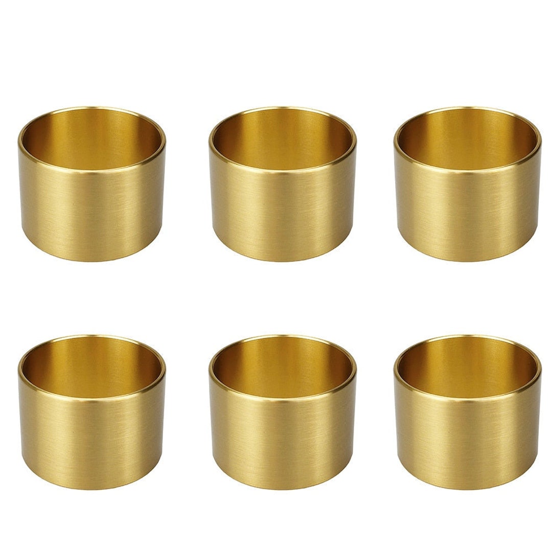Gold Napkin Rings Premium Napkins Rings Silver Brass Napkin Rings