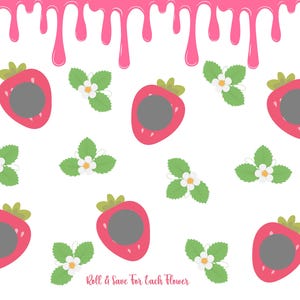 Strawberry Fields Savings Challenge Scratch Off, Roll & Save, and Color-In | Savings Challenge | Cash Stuffing