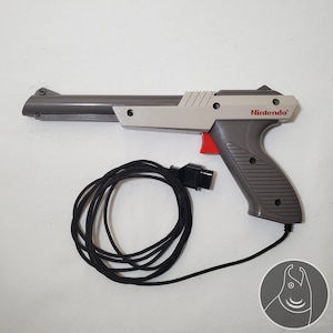 Gray - Custom Official NES Zapper Controller - Refurbished