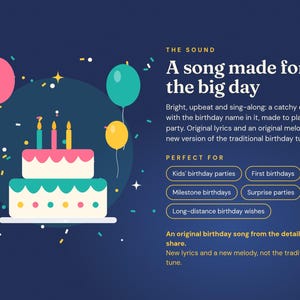 The sound: upbeat sing-along and the occasions it suits