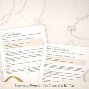 Adult Birthday Party Games, 6 Printable Grown-Up Party Activities for Any Milestone (Digital Download) image 5