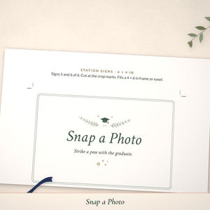 Close-up of the Snap a Photo page