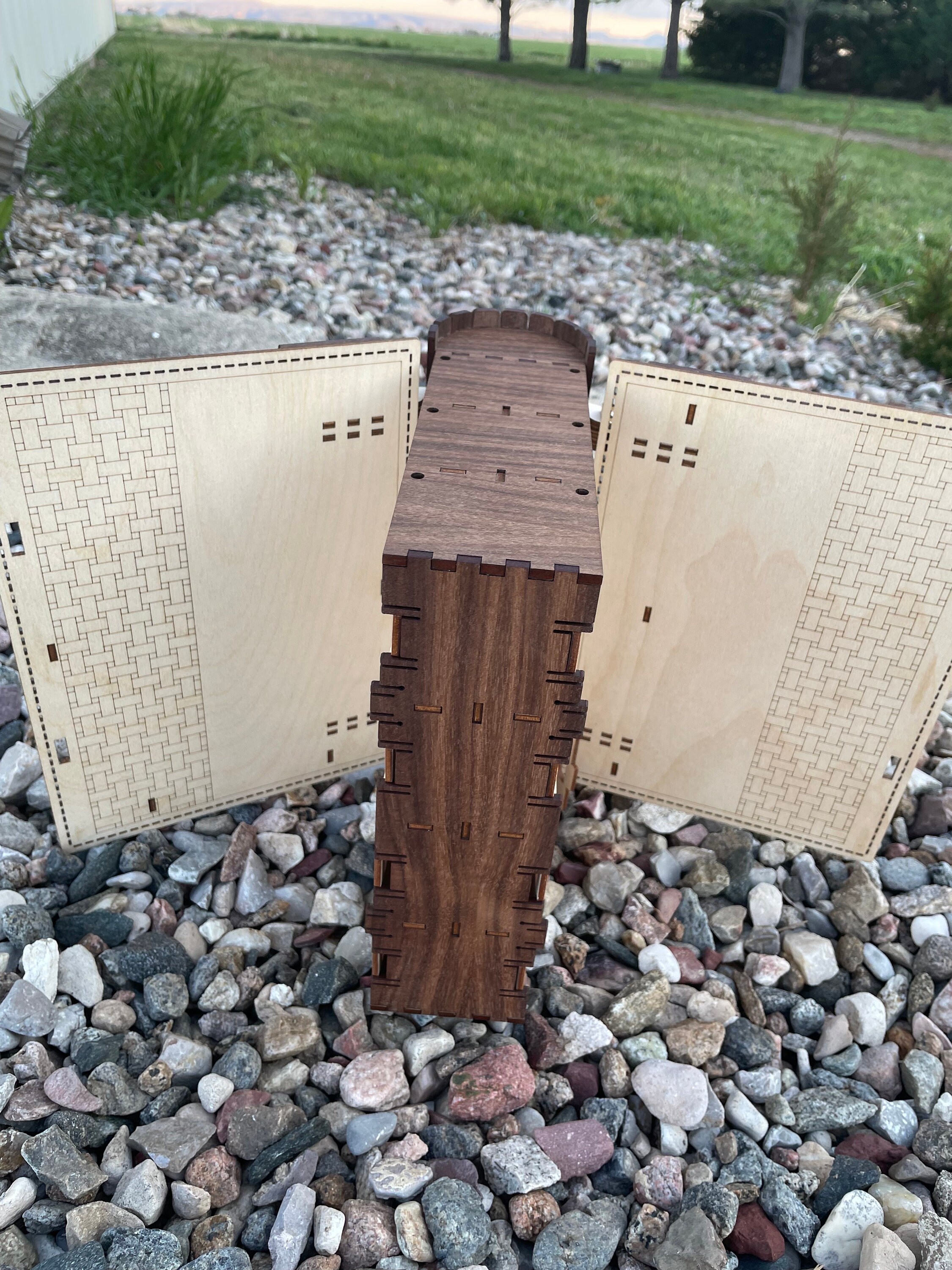 Wooden Advent Calendar/ Christmas Advent Calendar With 24 Drawers ...