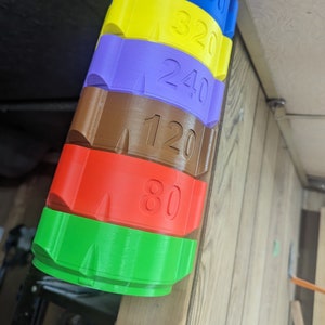 Stacking Sanding Pad Storage (5&quot;/125mm)