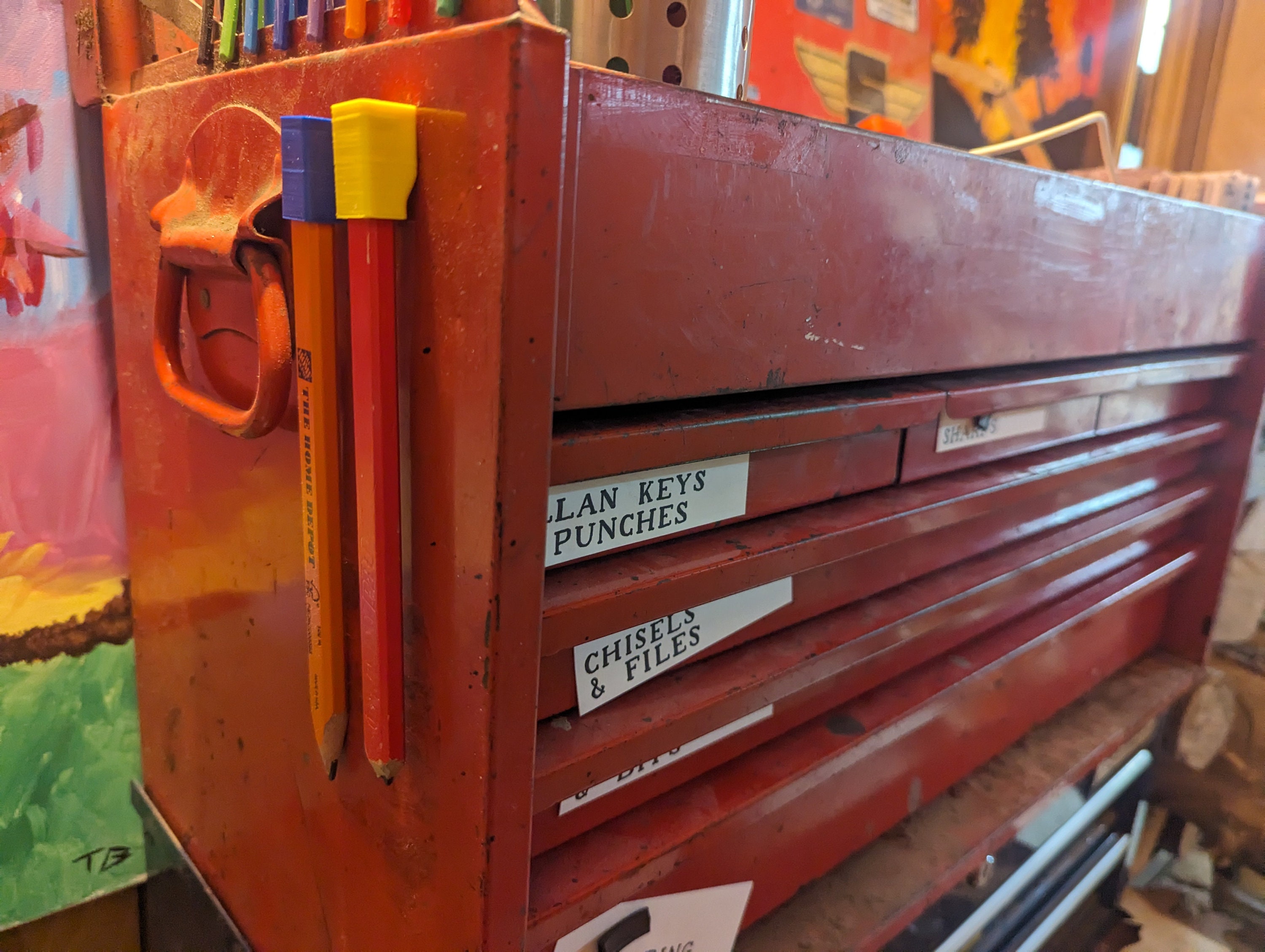 Carpenter Pencil Holder Etsy