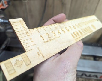 Green bowl Gauge (For Wood Turning)