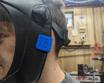 Wood Turning Face Shield Badge