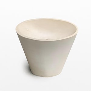 Oval Concrete Pedestal Sink