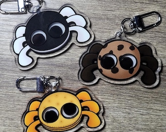 Bugsnax Chippy, Cheezer, and Kwookie Shaker Charm Keychain - Etsy