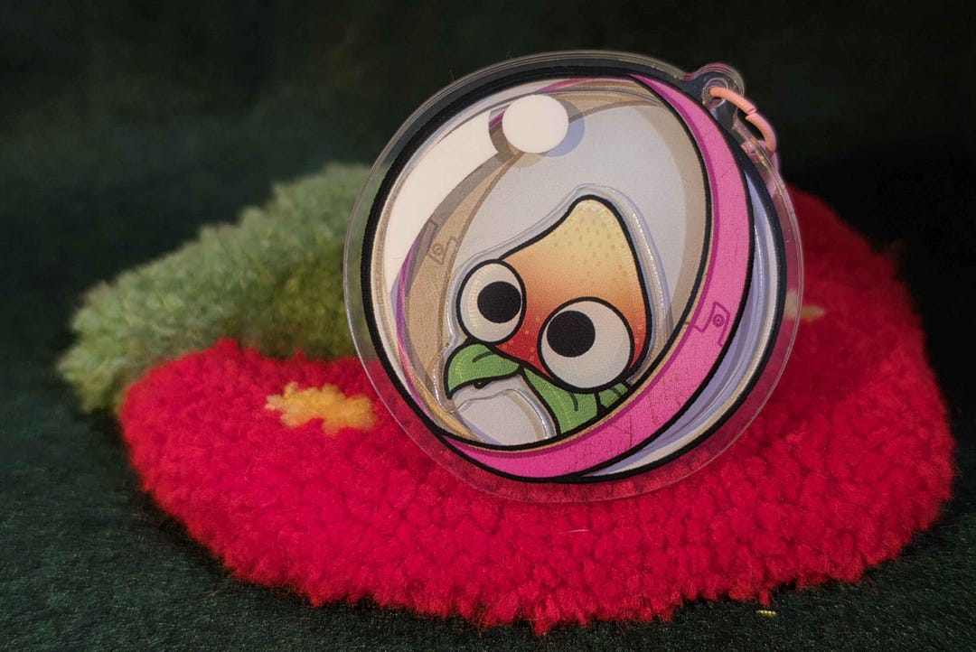 Bugsnax Buggy Ball Sprout Shaker Charm Keychain - Etsy