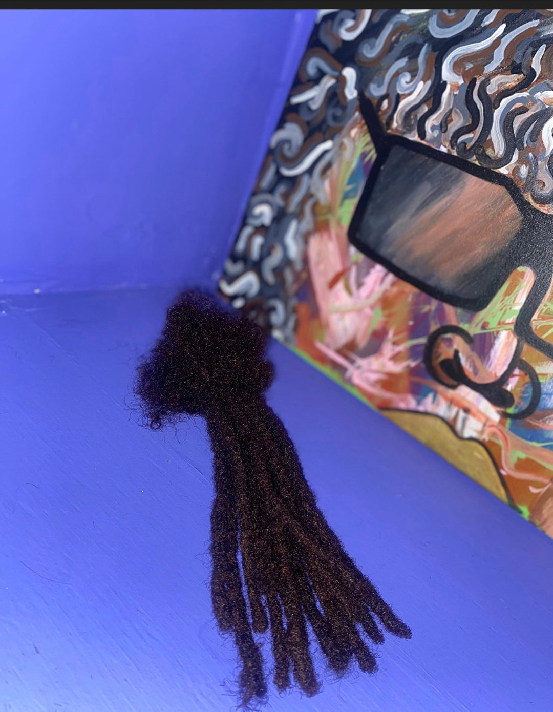 Dark Brown Loc Extensions Etsy