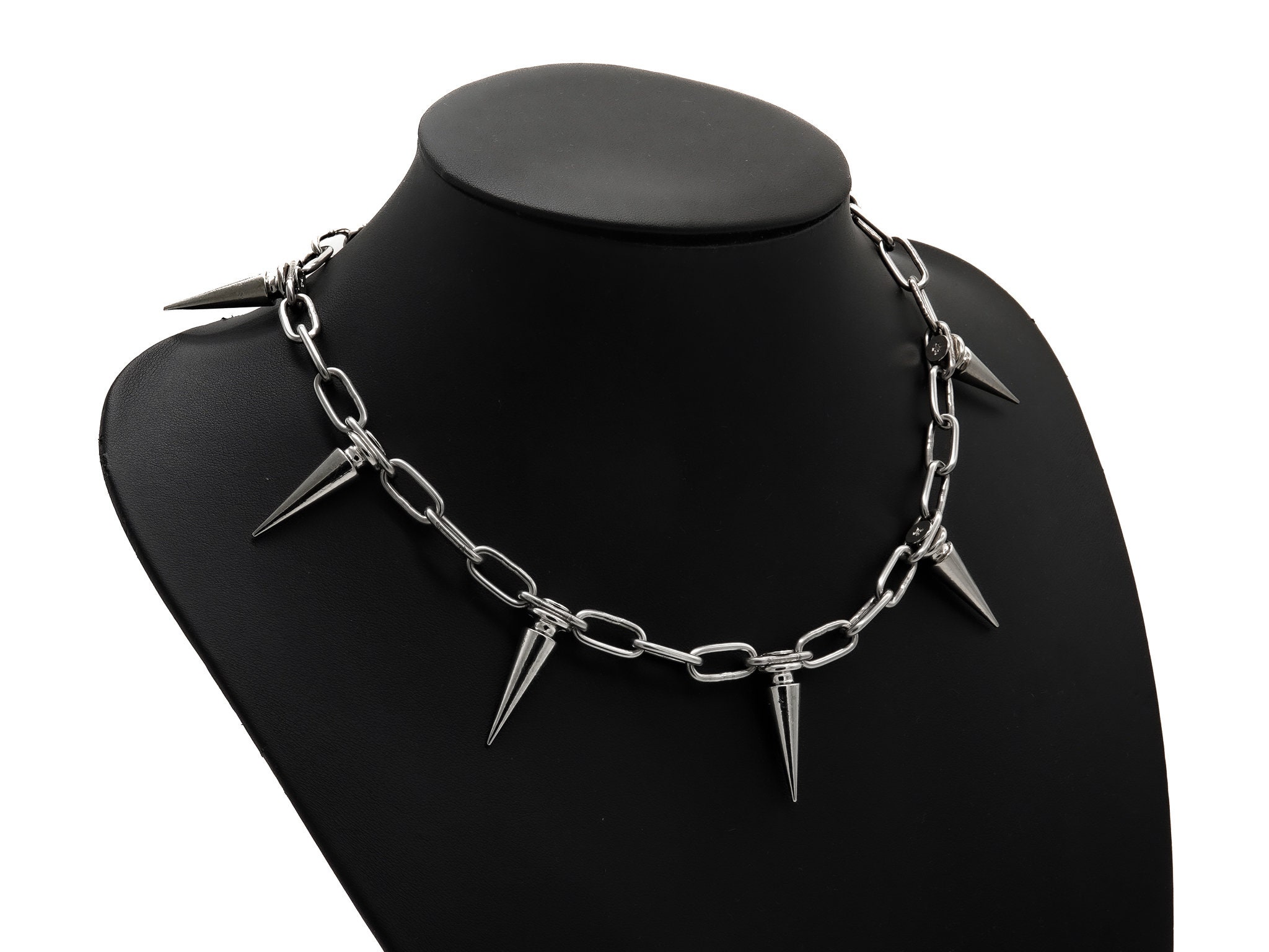Iron Thorns Link Necklace Made of High-quality Stainless