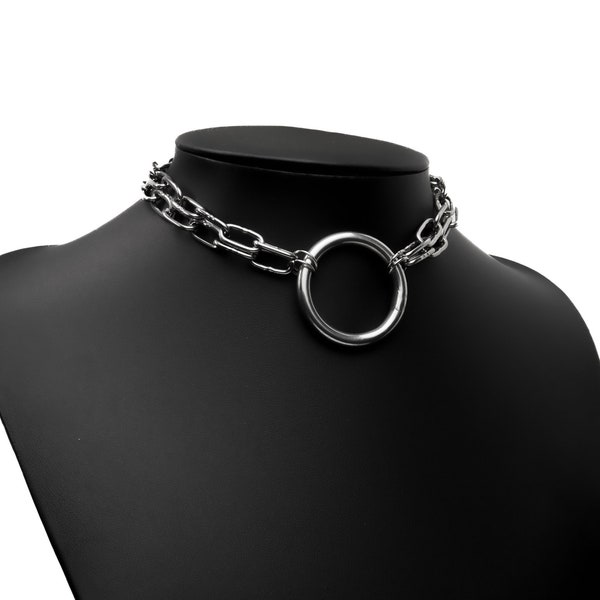 Iron Queen Choker für  Statement, Women, Queer, Punk, Goth, Grunge, Alternative