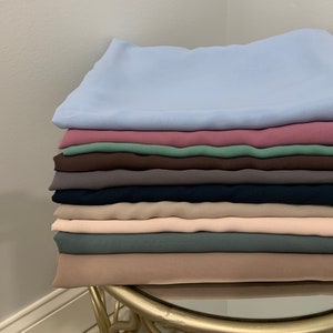 Soft silk chiffon hijab, hijab scarf ,gift , premium quality- size: 78inch X43 inch