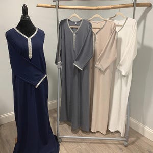 Female jalabiya gowns deals