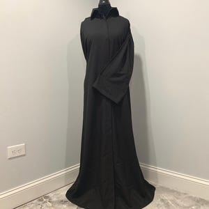 Medium weight Tailored Made Dubai Abaya , Dubai Abaya, Modest Muslim dress , Dubai Dress