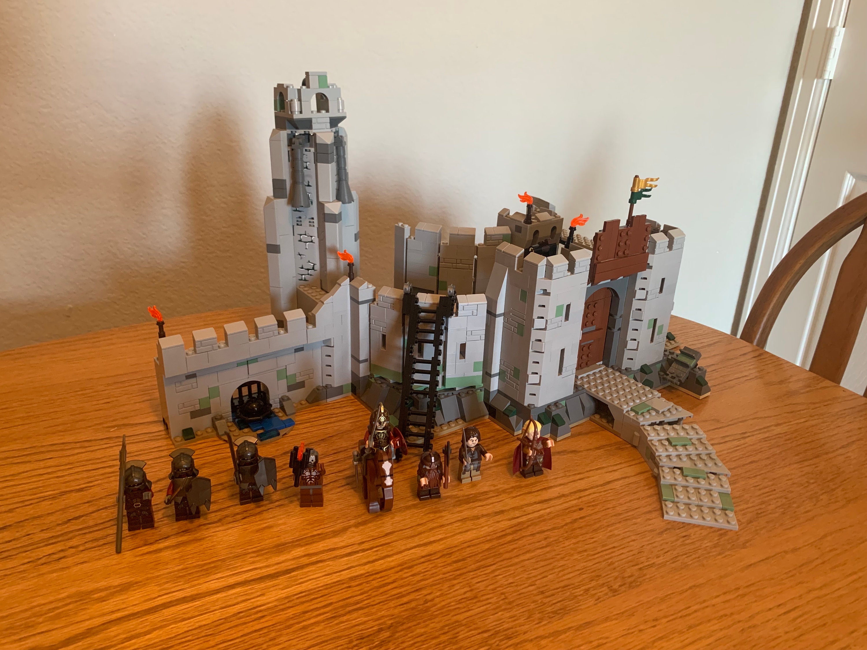 Split Listing Custom Lego Minas Tirith Completed Available to 