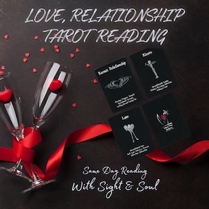 Same Day, Love, Relationship, Tarot, Oracle reading.