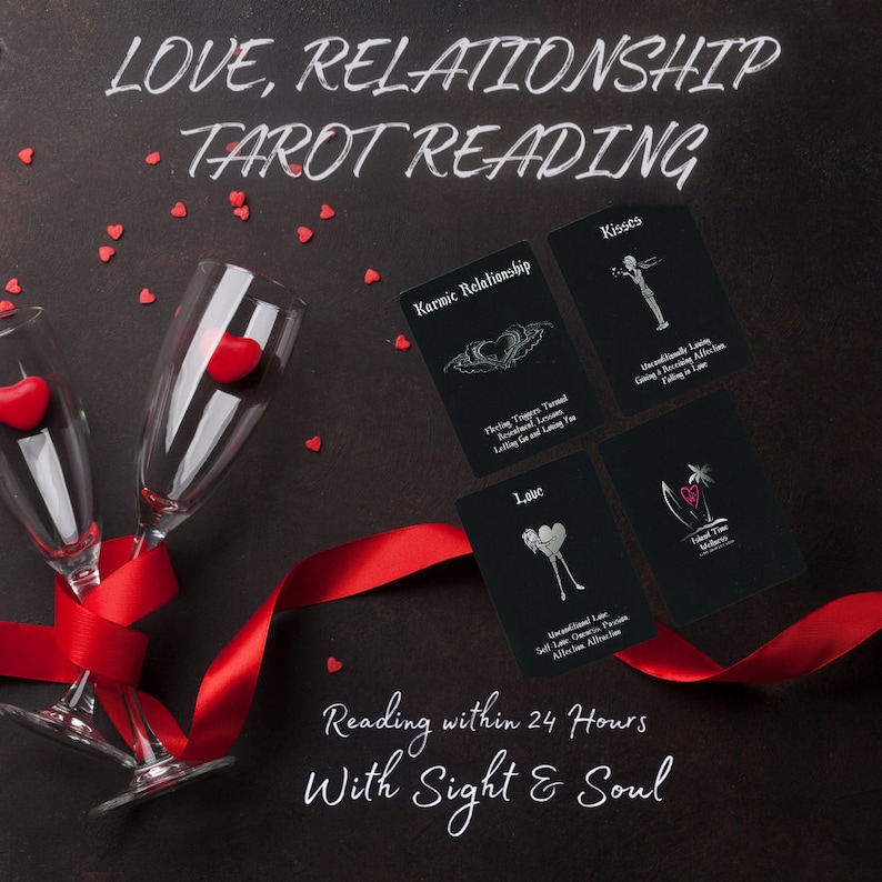 Love, Relationship Special Tarot Reading. Within 24 hours from purchase image 1