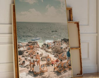 Capri Italy Photography Print – Coastal Landscape - Digital Download