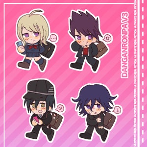 DANGANRONPA V3 - Pregame Sticker Sheet