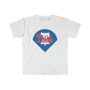 Phish Phillies Philly Lot Shirt Unisex Softstyle