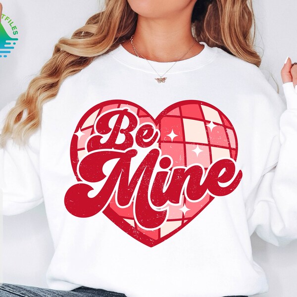 Be Mine Svg, Valentines Day Svg, Retro Valentine Svg, Be Mine Png, Valentine Heart Svg, Xoxo Svg, Retro Valentine Png, Valentine Shirt Svg