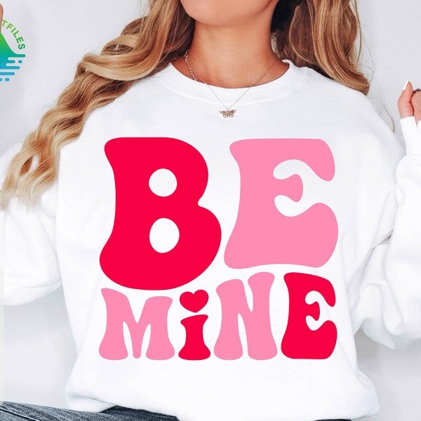 Be Mine Svg, Valentines Day Svg, Retro Valentine Svg, Be Mine Png, Valentine Heart Svg, Xoxo Svg, Retro Valentine Png, Valentine Shirt Svg