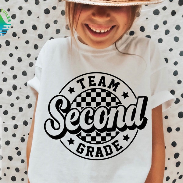 Team Second Grade svg, 2nd Grade svg, Second Grade svg, Back To School svg, First Day Of School Svg, Hello 2nd Grade, Second Grade Shirt