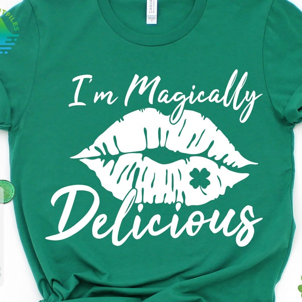 I’m Magically Delicious Svg, Shamrock Svg, St Patricks Day Svg, Magically Delicious Png, St Pattys Day Svg, St Patricks Day Shirt Svg