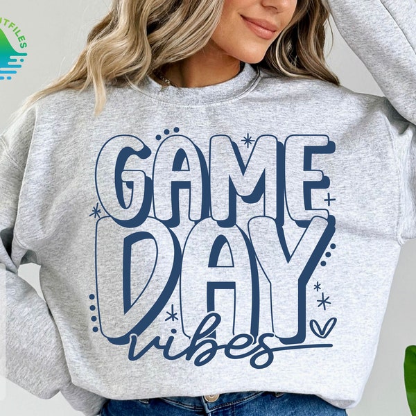 Game Day Svg, Football Game Day Svg, Football Vibes svg, Football Season svg, American Football, Game Day Png, Football Svg, Game Day Shirt