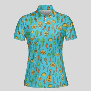 Women’s Performance Golf Polo – Moisture-Wicking, UV Protection, Breathable Fabric, Athletic Fit Ladies Golf Shirt